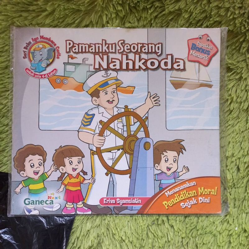 ORIGINAL BUKU DONGENG CERITA ANAK PAMANKU SEORANG NAHKODA