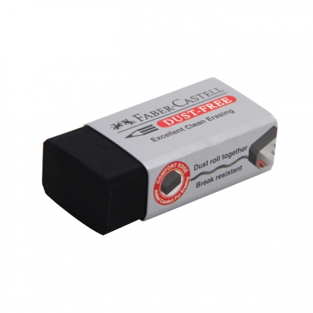 

Faber-Castell Eraser Dust-Free 187171 Medium Black Penghapus Hitam Besar