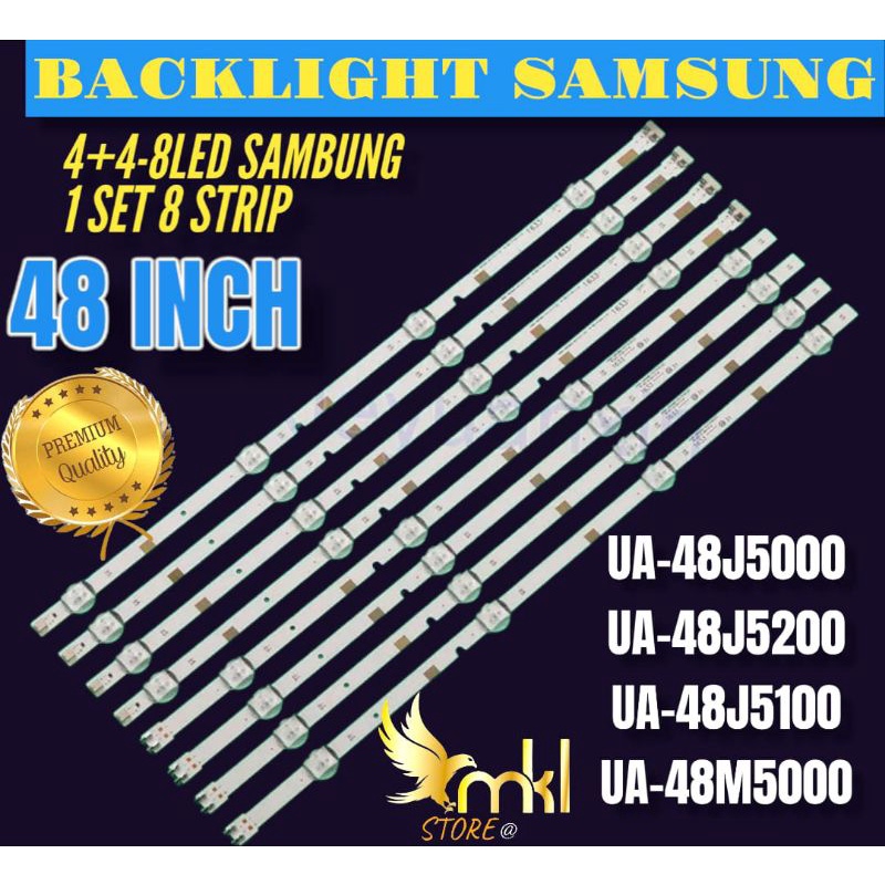 BACKLIGHT TV LED 48 INCH SAMSUNG UA-48J5000-UA-48J5200-UA-48J5100-UA-48M5000 BACKLIGHT TV LED SAMSUN