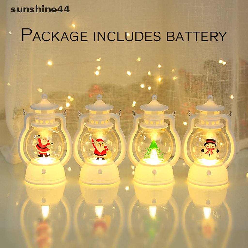 Sunshine Lampu Lentera LED Mini Untuk Dekorasi Natal / Tahun Baru