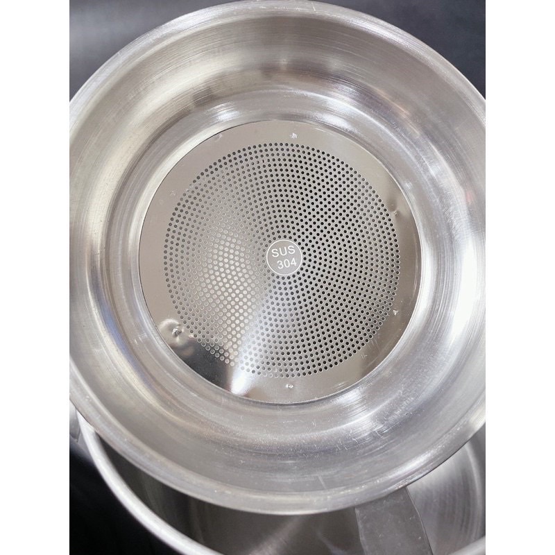 Oil Pot Filter Saringan Minyak Stainless Steel 1.3L