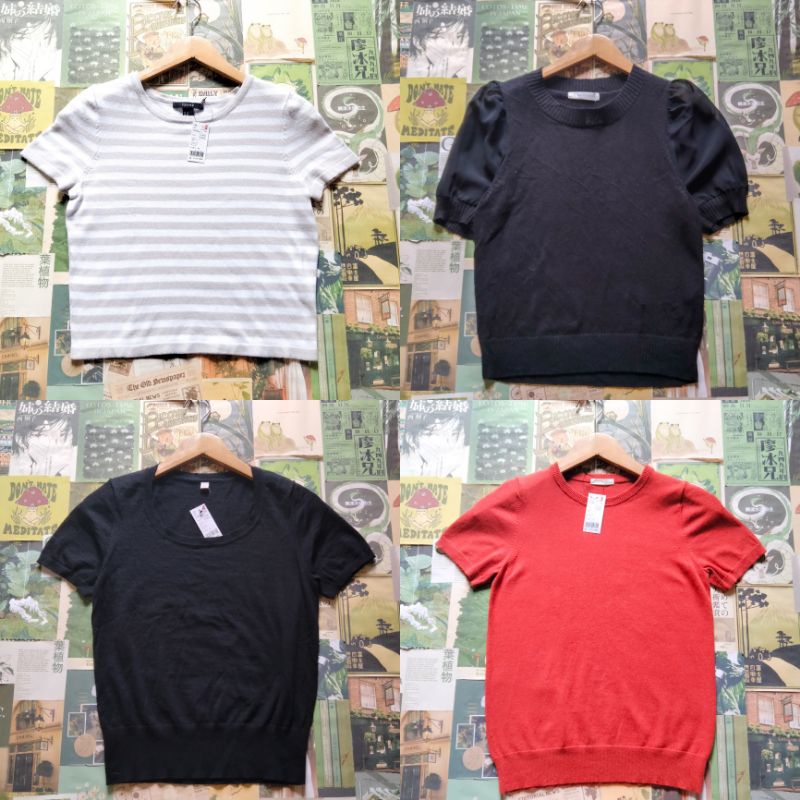 Atasan Branded premium uniqlo gu lowrysfarm forever21