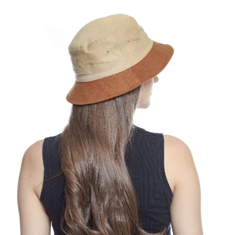 Topi Bucket Hat Summer Original - Bucket Hat corduroy Casual