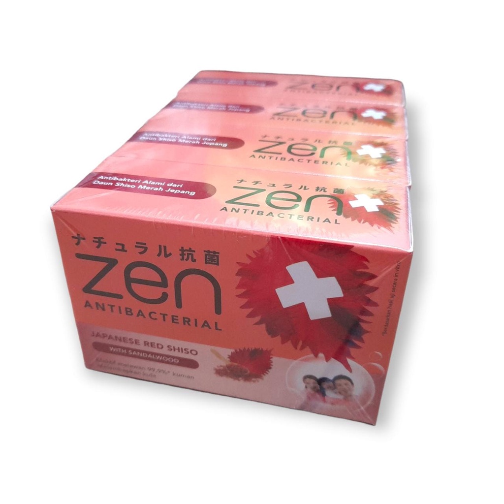 Jual 1 Pack 4 Pcs Sabun Batang Zen Zen Antibacterial Sabun Batang