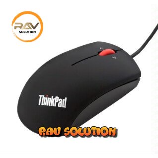 Mouse gaming Lenovo Thinkpad original kable usb komputer laptop mogouo/Mouse Thinkpad-Hitam / Lenovo Thinkpad mouse mogouo  - RAV SOLUTION