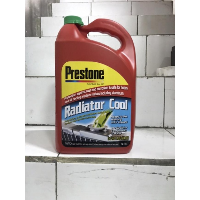 Prestone Radiator Coolant / air radiator (hijau) 4L