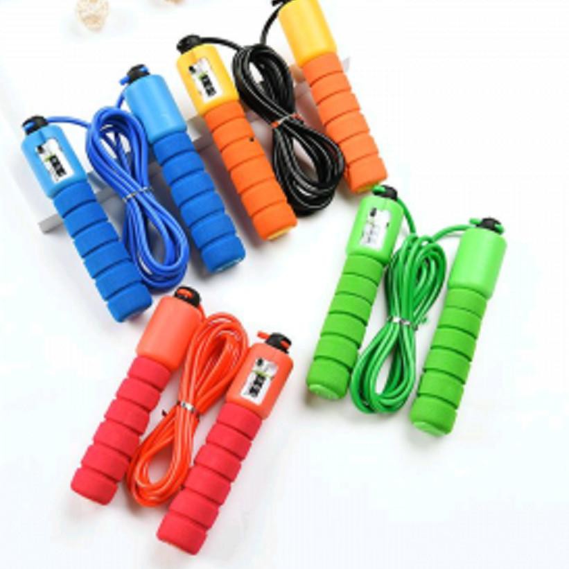 Skipping Rope / Lompat Tali Colorful Ada Counter/Penghitung