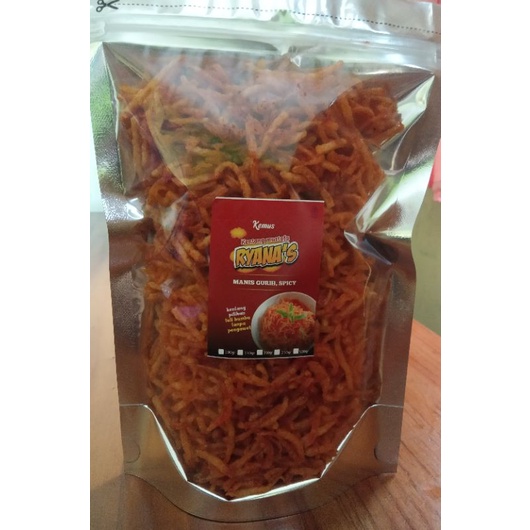 

Kentang balado 200gr/kentang mustofa kriuk/kentang mustofa murah