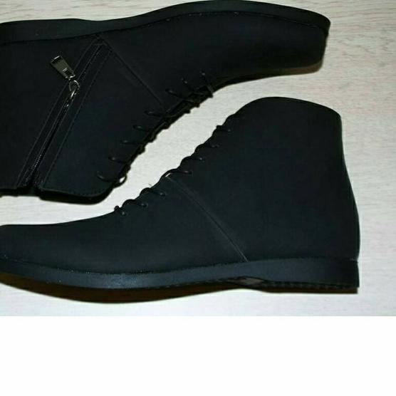 Sepatu Pria ICON Brodo Resleting - Hitam, 39