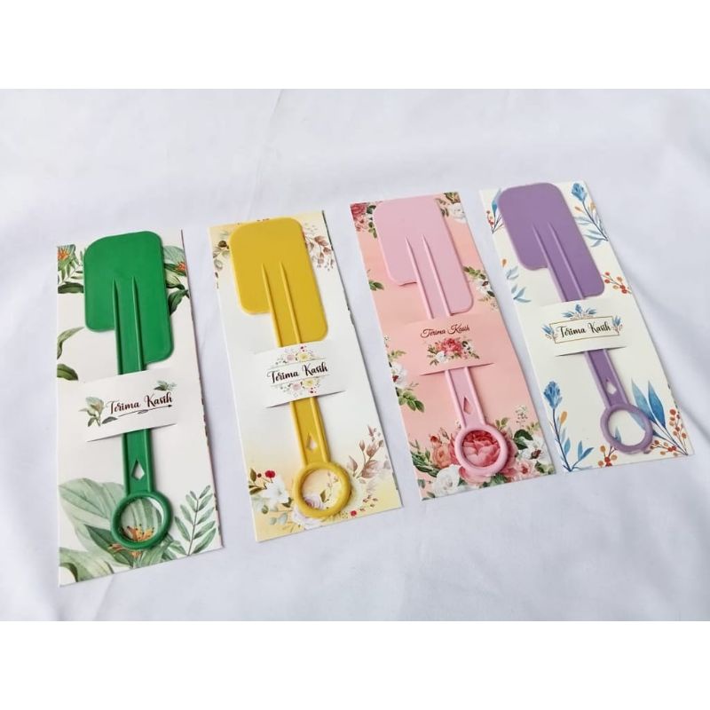 SOUVENIR SODET KEMASAN PLASTIK // SOUVENIR PERNIKAHAN // SPATULA KEMAS