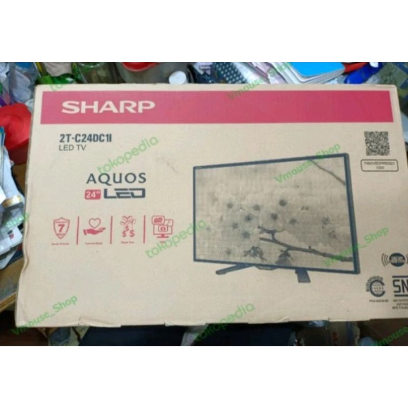 TV LED SHARP 24GD1500I INCH (GARANSI RESMI 5 TAHUN) - LED SHARP 24GD1500I DIGITAL - TV LED SHARP 24 