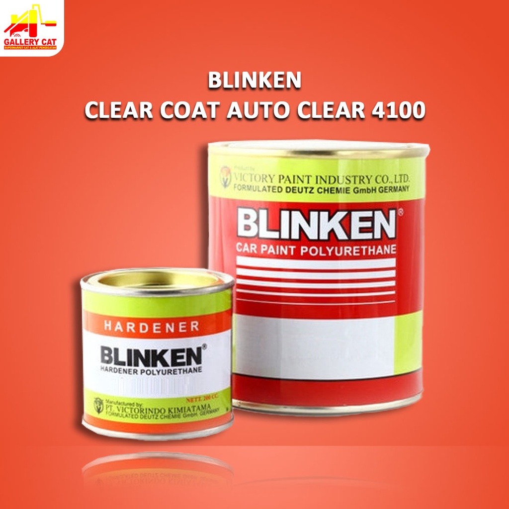Clear coat blinken auto clear 4100 1.5ltr set