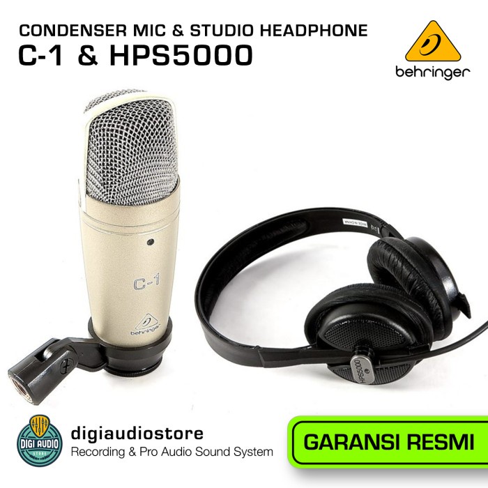 Recording Bundle Behringer U-Phoria Studio Pro - Usb Soundcard Mic #Original