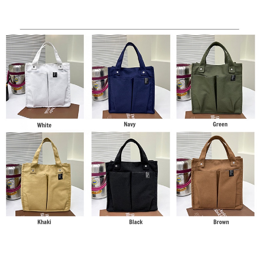 PF- Kano Simple Lunch Bag / tas bekal - Brown