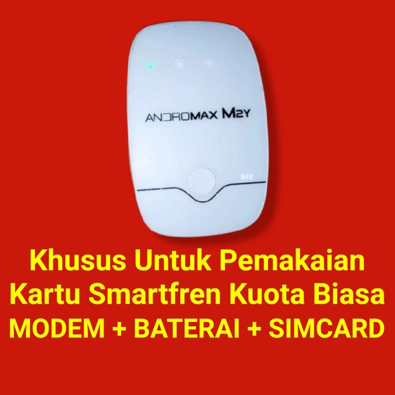 Jual MIFI ANDROMAX M2Y MODEM WIFI KHUSUS PEMAKAIAN KARTU SMARTFREN