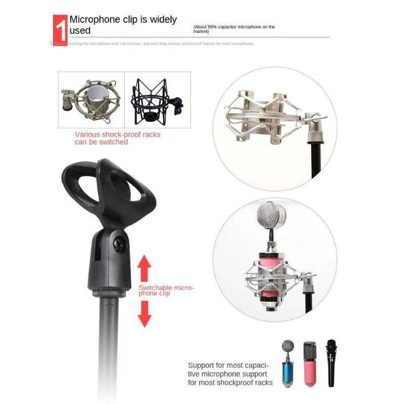 TRIPOD MICROPHONE MIC ORIGINAL TIKTOK SELFIE VIDEO