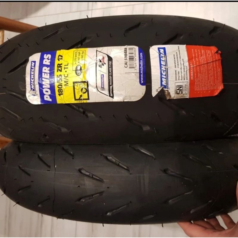 BAN michelin power RS 120/60-17 & 180/55-17
Ban tubless