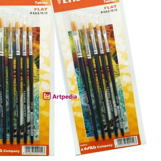 

LYRA ART BRUSH SET FLAT / KUAS FLAT SET