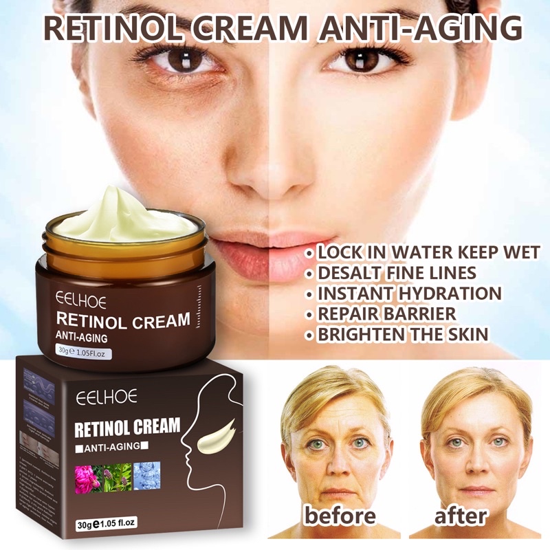 Jual EELHOE Retinol Anti Aging Face Cream 30g Shopee Indonesia