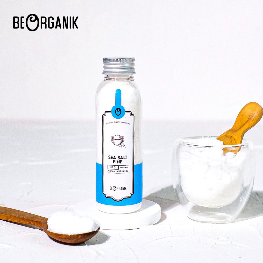 Beorganik Sea Salt Fine / Garam Laut Organik / Garam Himalaya