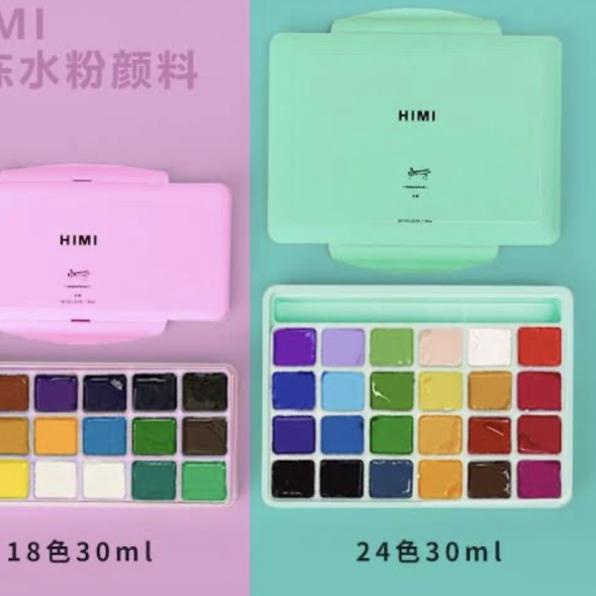 

Cat air himi miya 30 ml 24 colors gouache