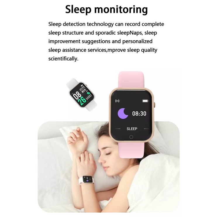 SKMEI Smartwatch Sport Fitness Tracker Heart Rate - D20L - Black