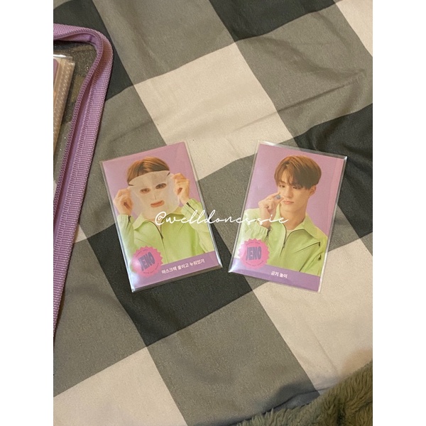 official game card sg21 nct dream jeno