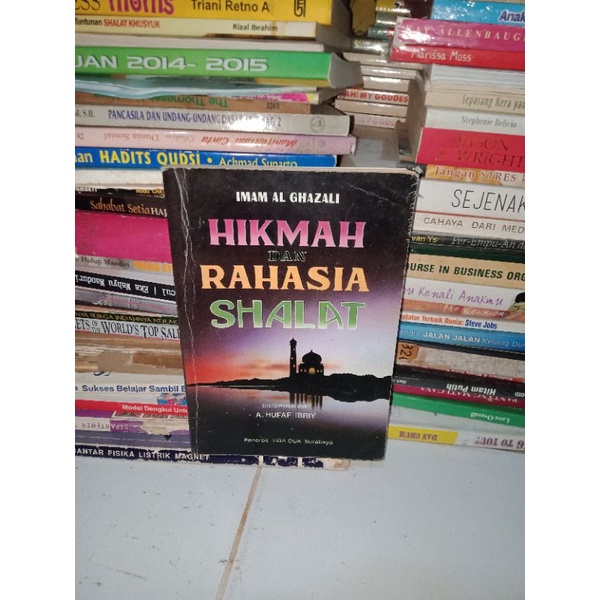 BUKU ASLI HIKMAH DAN RAHASIA SHALAT IMAM AL GHAZALI
