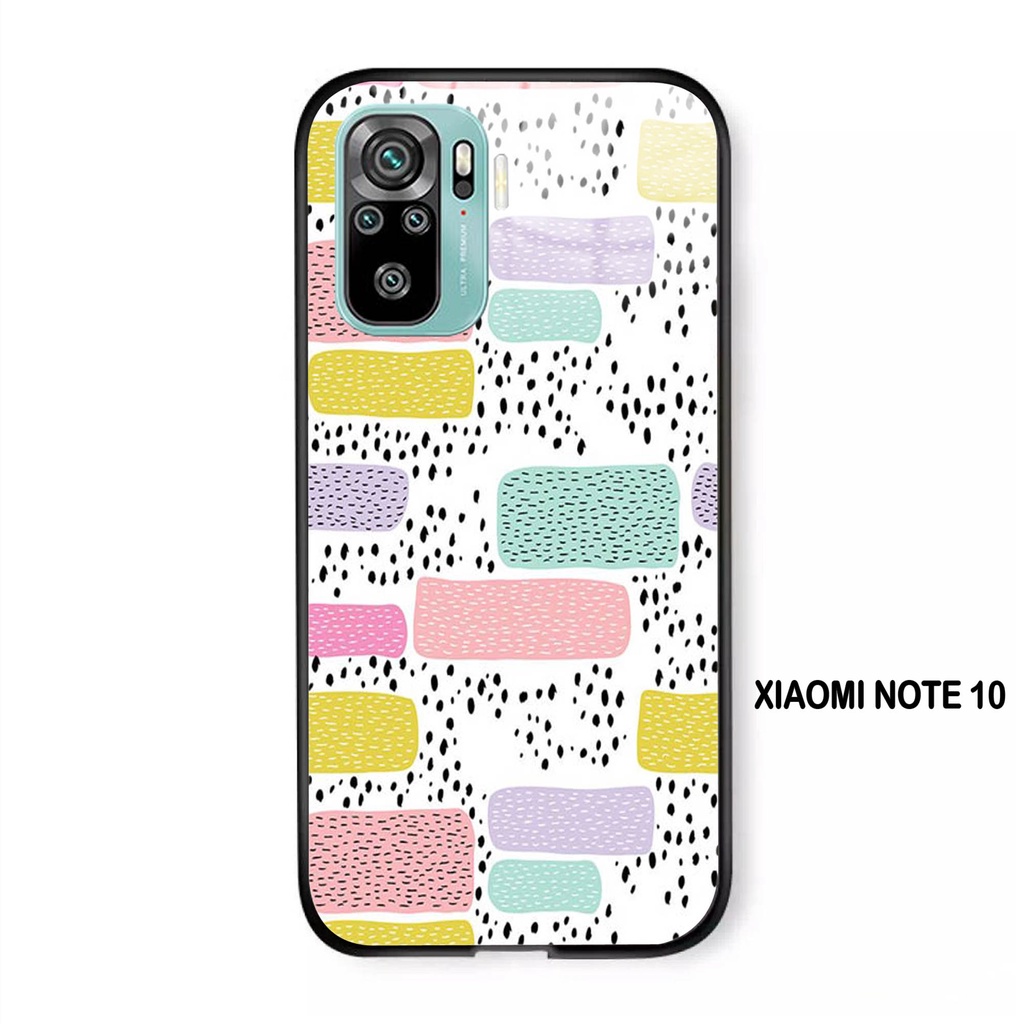 Softcase Kaca XIAOMI REDMI NOTE 10  - Case Handphone XIAOMI REDMI NOTE 10 [T45]