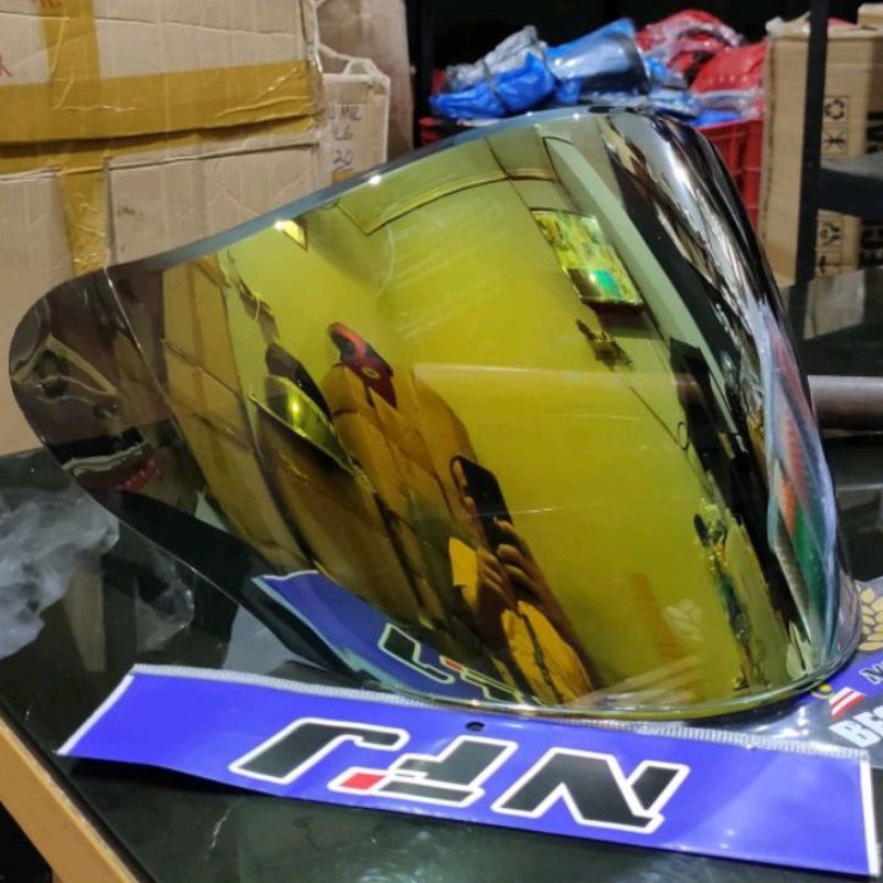 KACA FLAT VISOR IRIDIUM PNP ALV ULTRON KYT NFJ &amp; JPX NOVA X (ORIGINAL NORISK) SPOILER ALV / SPOILER JPX NOVA