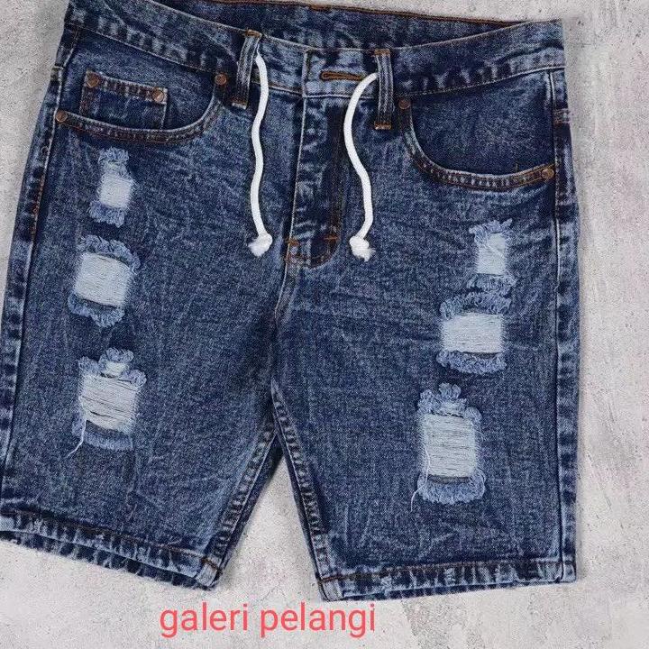 Booming celana pendek sobek-celana pendek pria keren-celana pendek pria terbaru-celana pendek pria d