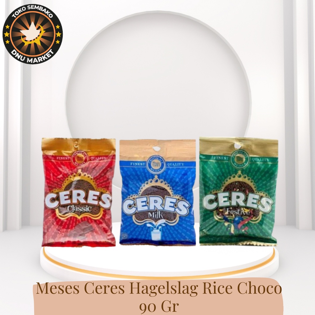 

MESES CERES 90gr, Meses Ceres Hagelslag Rice Choco, Penghias Topping Makanan