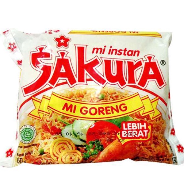 

MIE SAKURA GORENG (HARGA SATUAN)