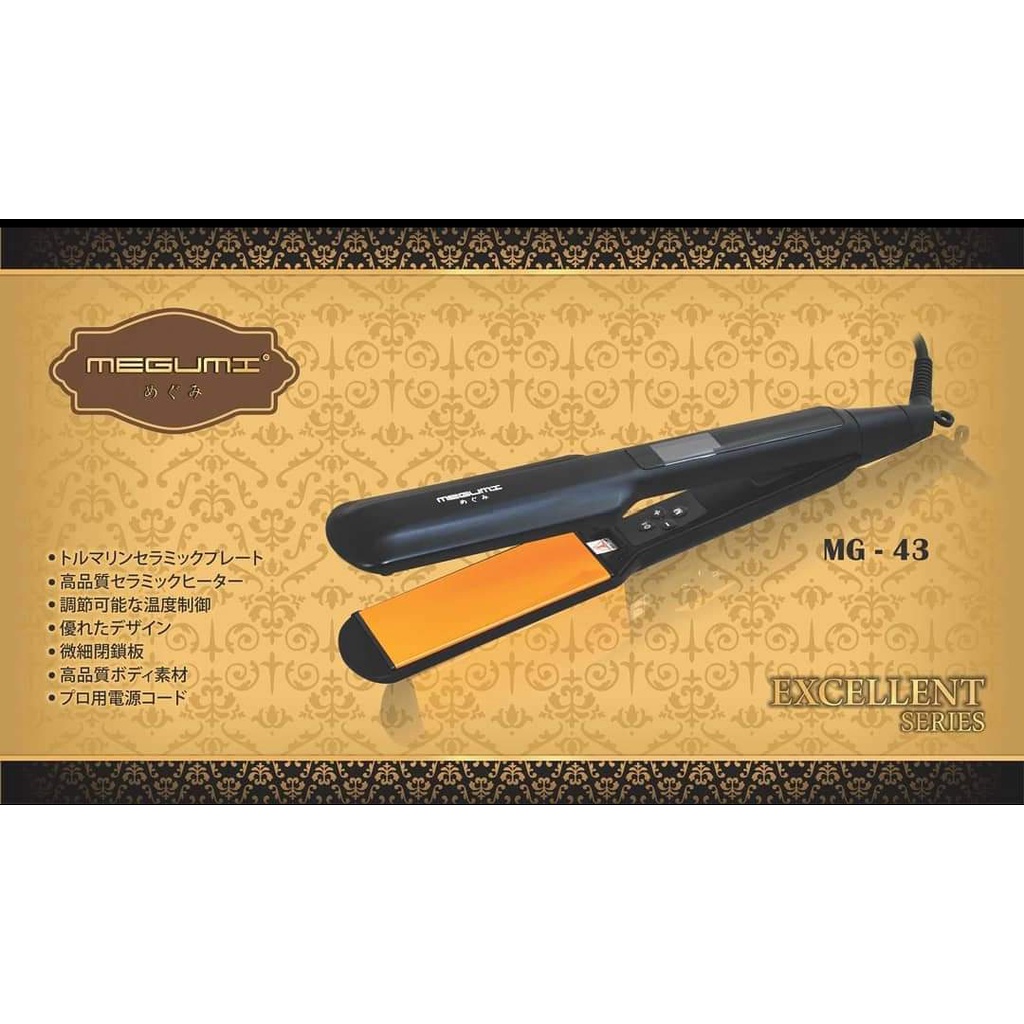 MEGUMI TIPE MG 43 | CATOK RAMBUT | HAIR STRAIGHT | CATOK MEGUMI