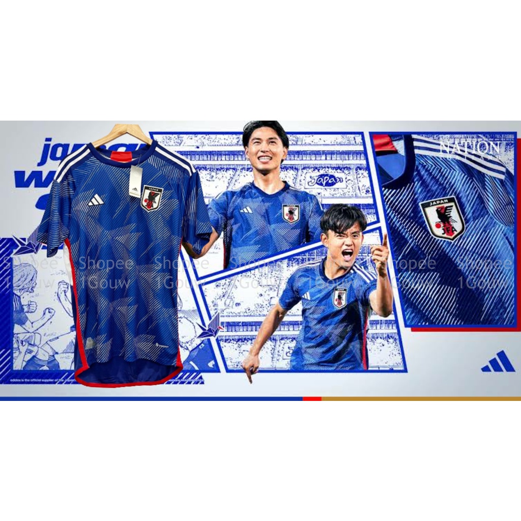 Jersey Japan Home - Jepang Home World Cup 2022 Grade Ori