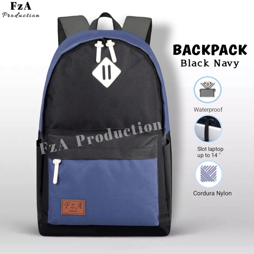 Tas Ransel Gendong Laptop Distro Sekolah kuliah Kerja Pria Wanita kuliah Tas Premium Gratis Sako Wallet BUY 1 GET 1