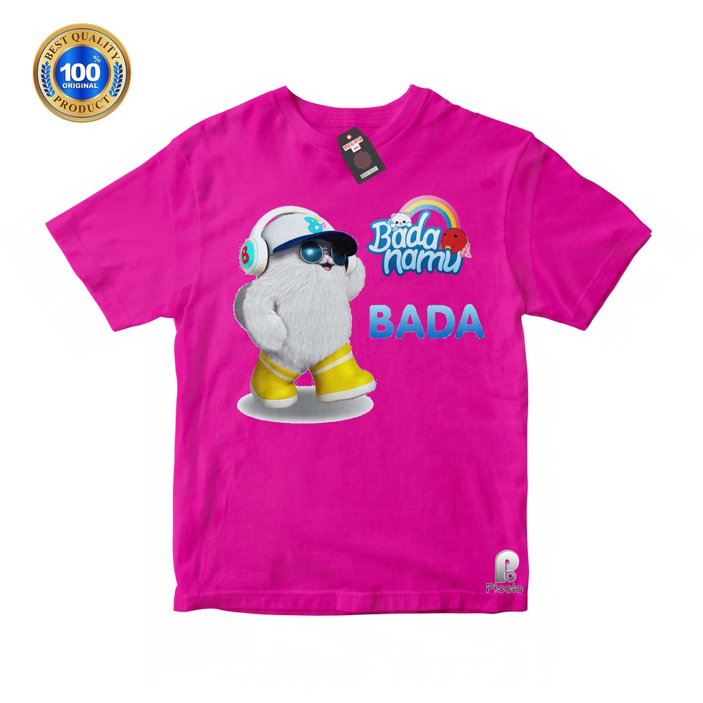 BAJU ANAK KAOS ATASAN ANAK KARAKTER BADA BADANAMU Bahan Cottun