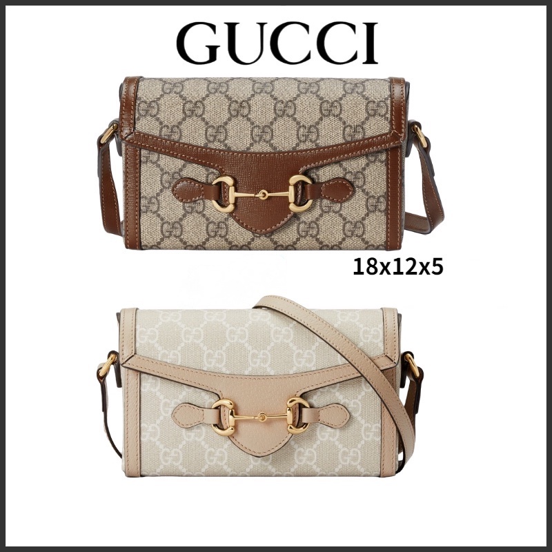 Gucci Horsebit 1955 Series Mini Bag/Shoulder Bag/Crossbody Bag/GG/Phone Bag/ Messenger Bag