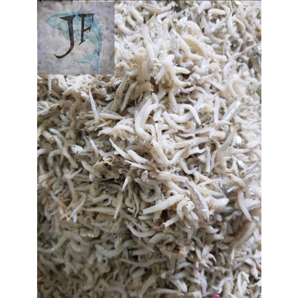 

Teri medan 250 gram sudah bersih dan kering