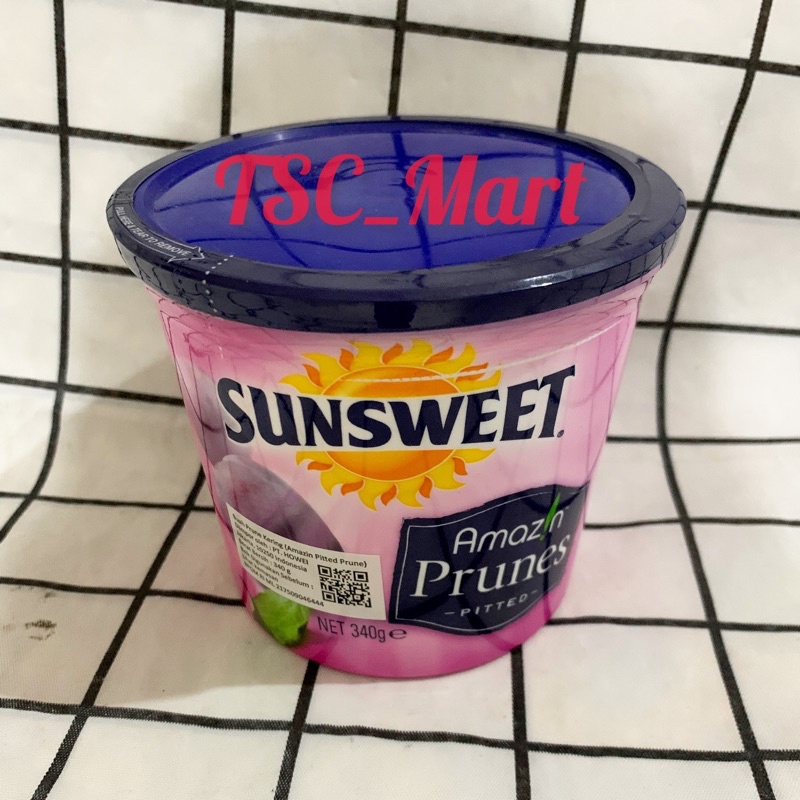 

Sunsweet Prunes Canister Toples 340gr / Sunsweet / Amazin / Prunes / 340gr / manisan / buah / prune / Canister / Toples / pitet