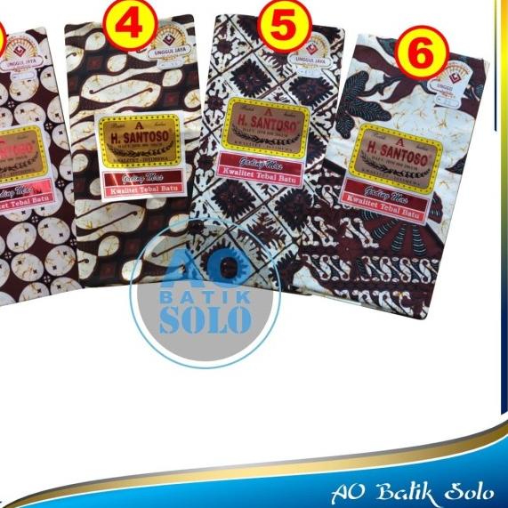Kain Batik Jarik H Santoso Grade A Gading Mas Unggul Jaya Primisima - MOTIF CAMPUR