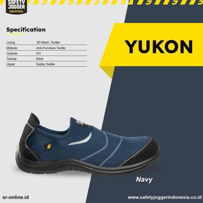 Jual SAFETY JOGGER YUKON S1P SRC NAVY Shopee Indonesia