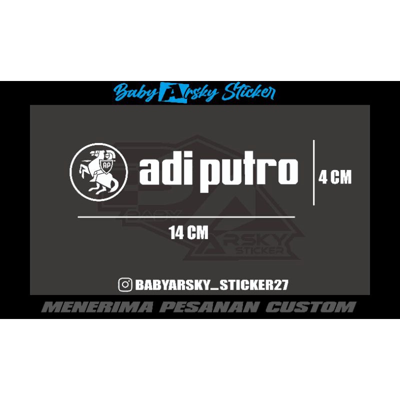 STICKER CUTTING ADI PUTRO MENDATAR