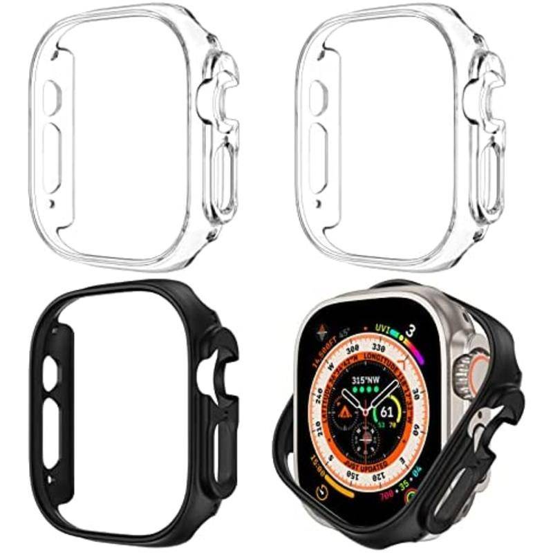 Case Pelindung Smartwatch Apple Watch Ultra 49mm 49mm Desain Hollow Tahan Jatuh