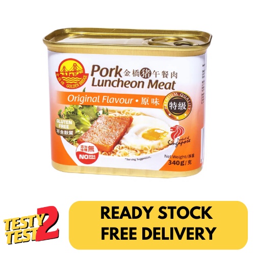 

Golden Bridge Pork Luncheon Meat - Original 340g