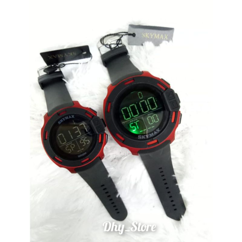 JAM TANGAN COUPLE SKYMAX 1817 ORIGINAL