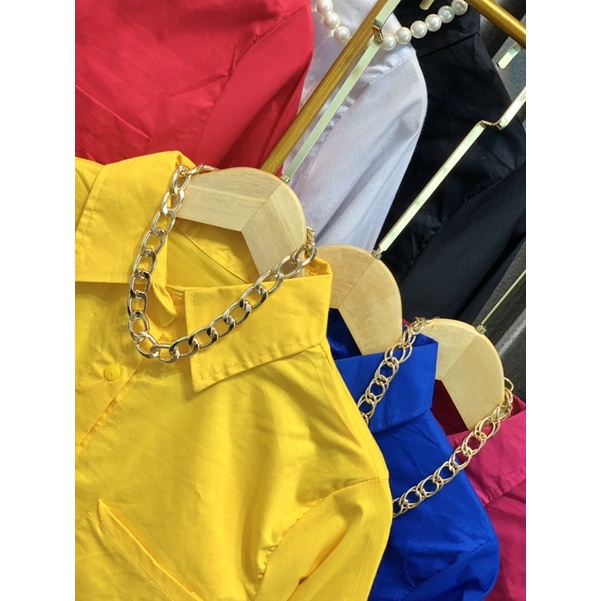 FW B1372 Kemeja Katun Premium Quality