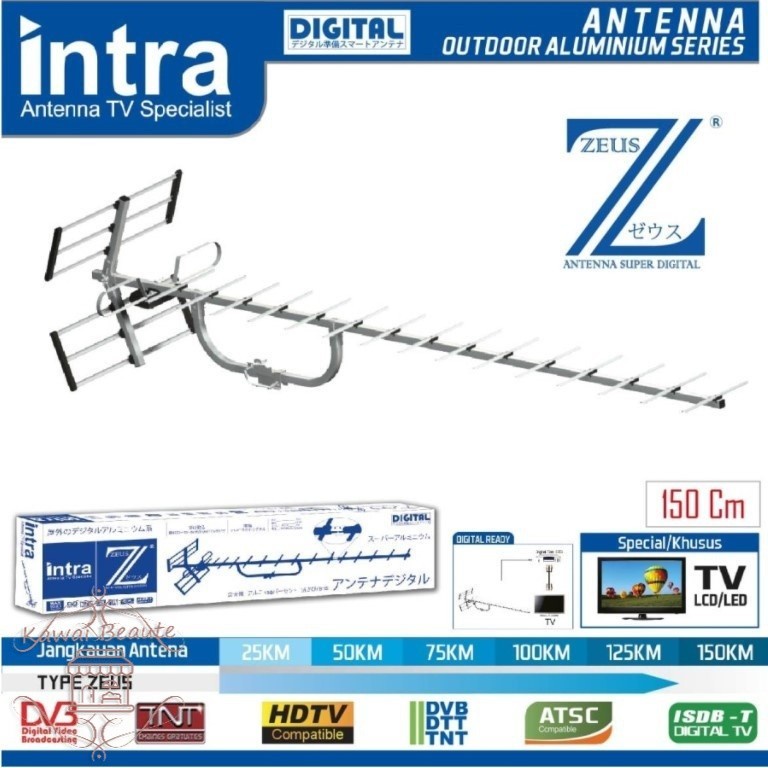 Antena Luar Zeus Intra TV Outdoor Digital