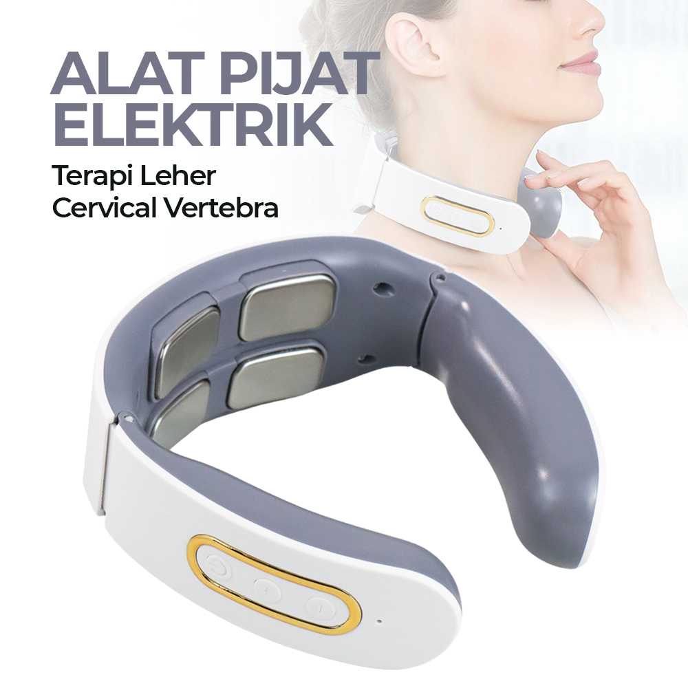 PROMO Lemecima Alat Pijat Elektrik Terapi Leher Cervical Vertebra -JT-808 7RHR6VWH