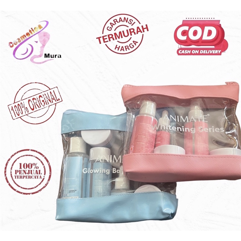 paket 5in1 lengkap - animate skincare paket lengkap - animate skincare paket brightening 5in1